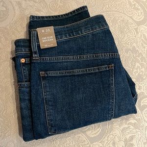 Madewell The Slim Boyjean in Fearn Wash Size 30 NWT